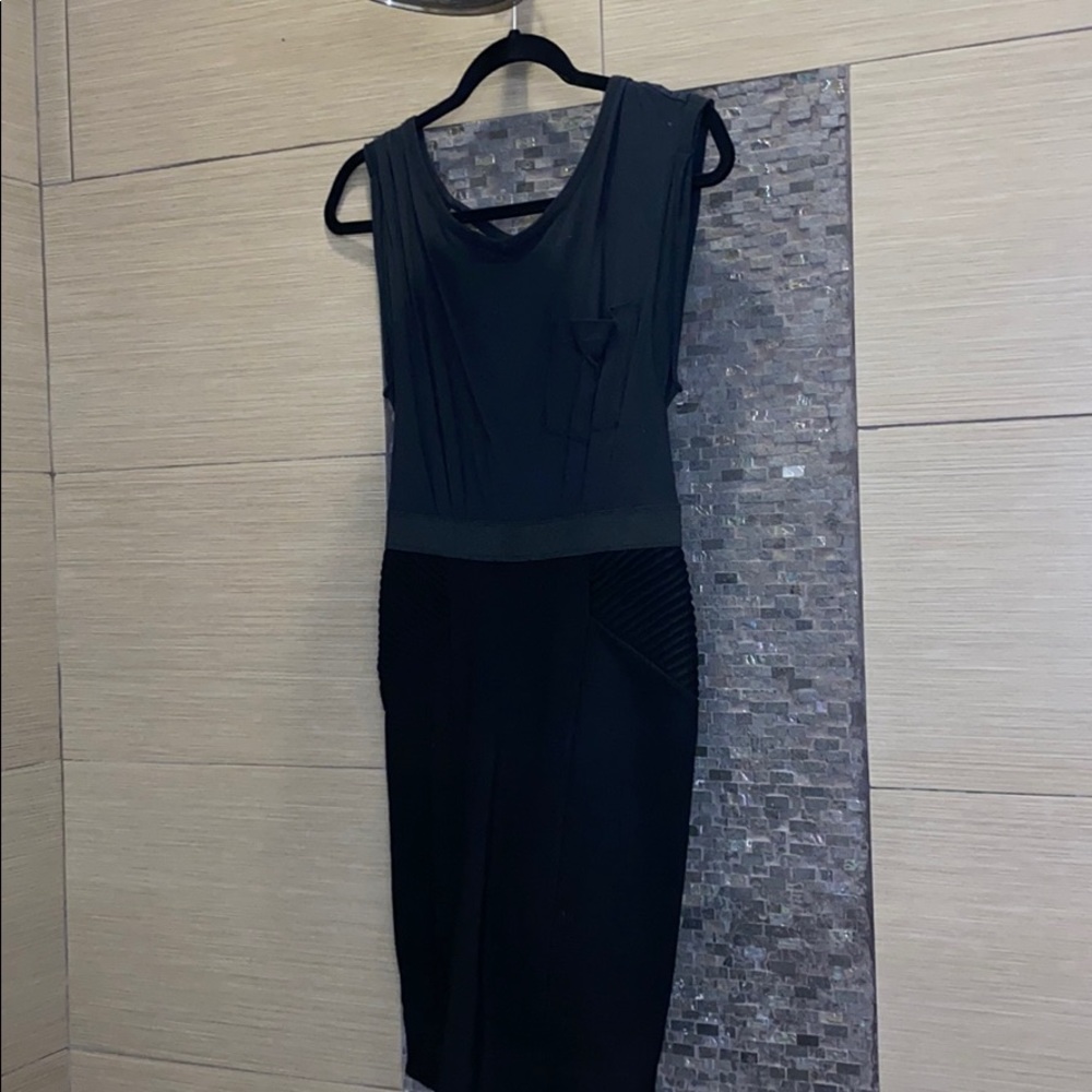 Black cocktail dress